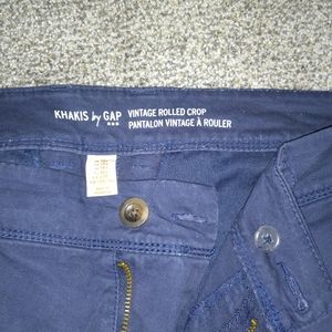 Gap vintage rolled crop